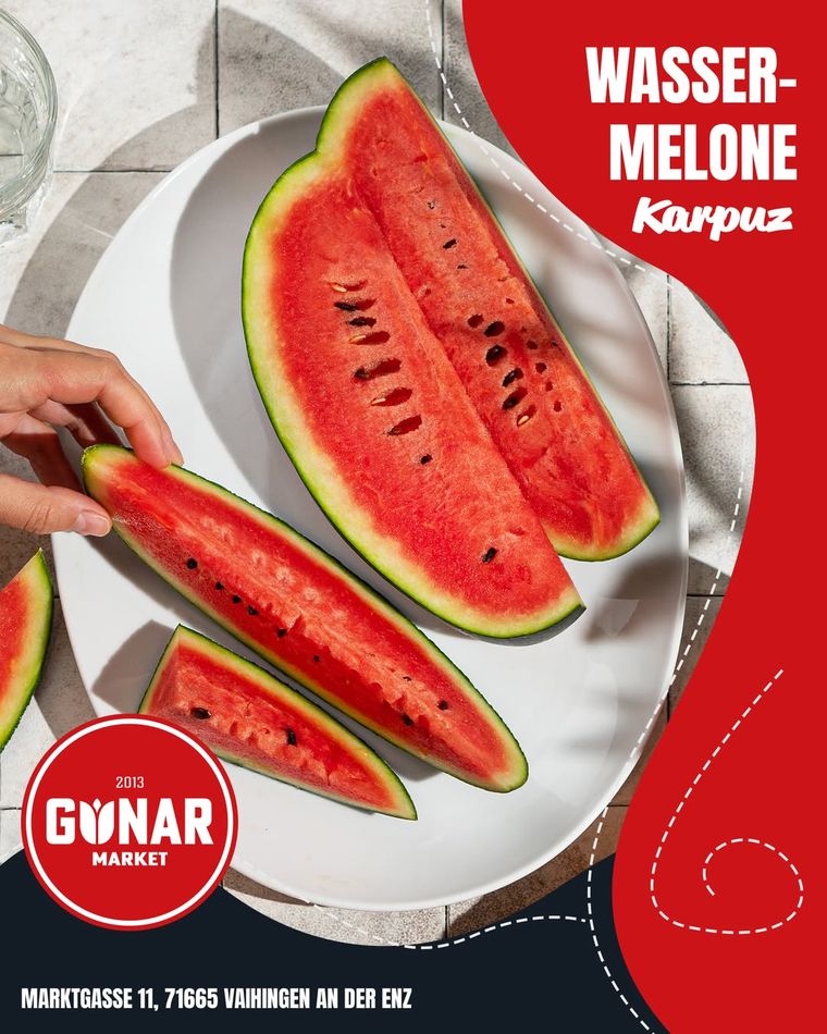 Wassermelone · Karpuz