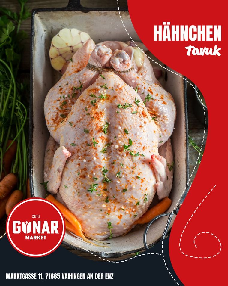 Hähnchen · Tavuk